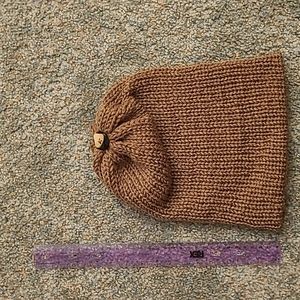 Handmade Tan Beanie